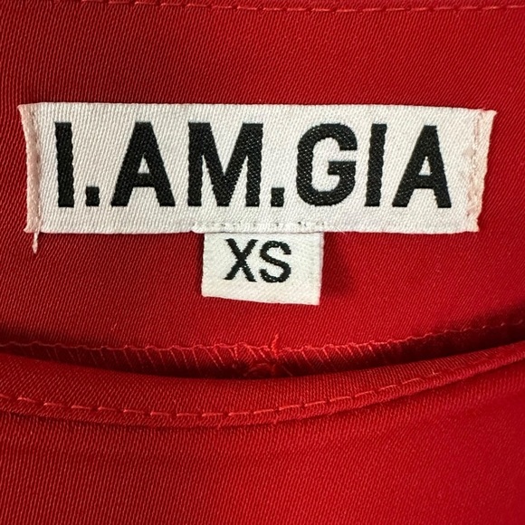 I.AM.GIA Synopsis Pant in Red Size XS Subversive Y2K Grunge Revolve - Picture 10 of 14